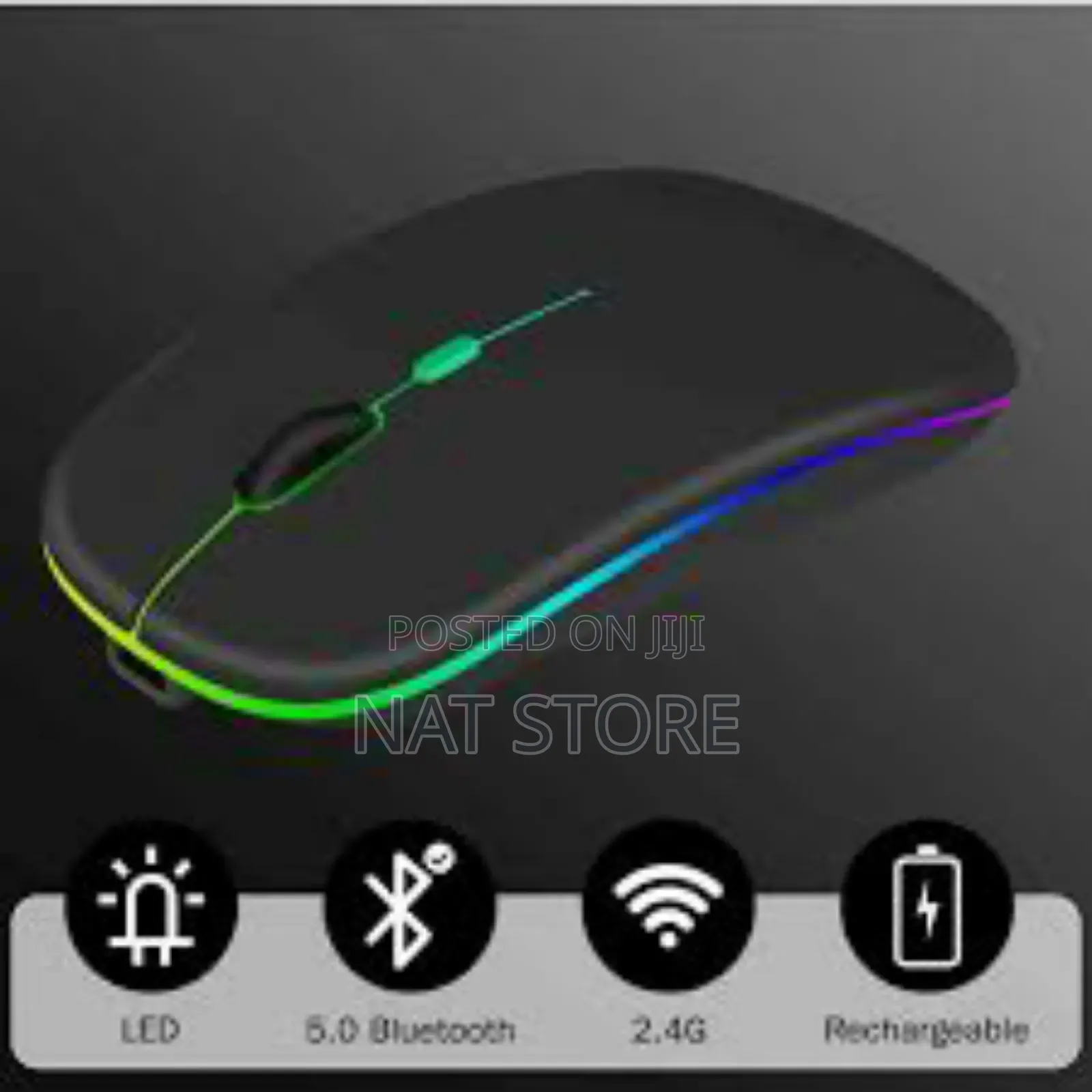 Hp W10 Rechargeable Wireless Mouse + Bluetooth 5.1
