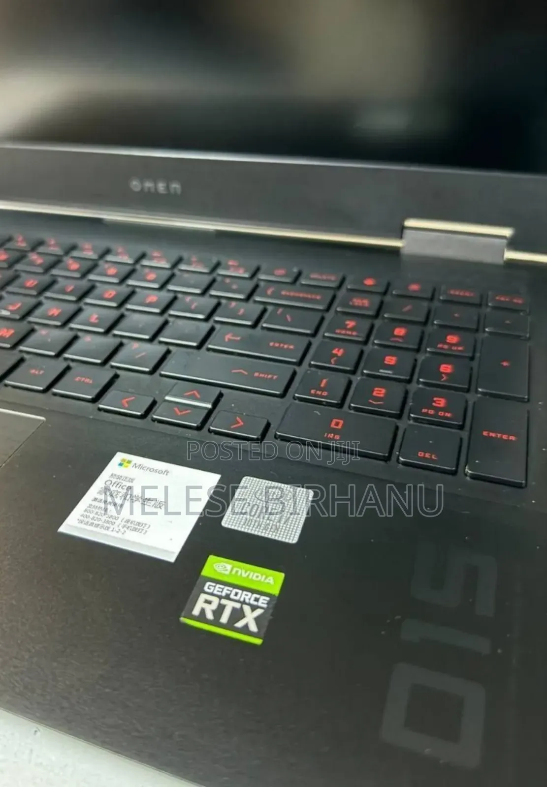 New Laptop HP Omen 17 16GB Intel Core I7 SSD 512GB