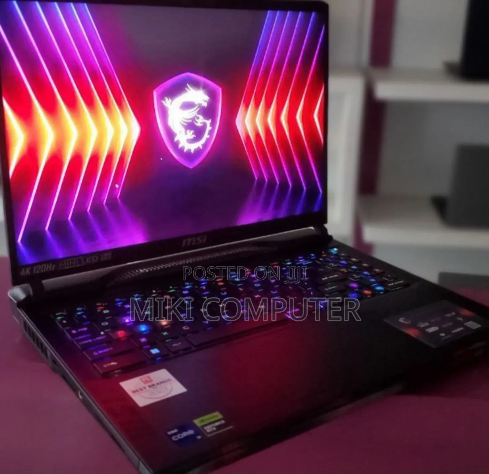 New Laptop MSI GF63 64GB Intel Core I9 SSD 2T