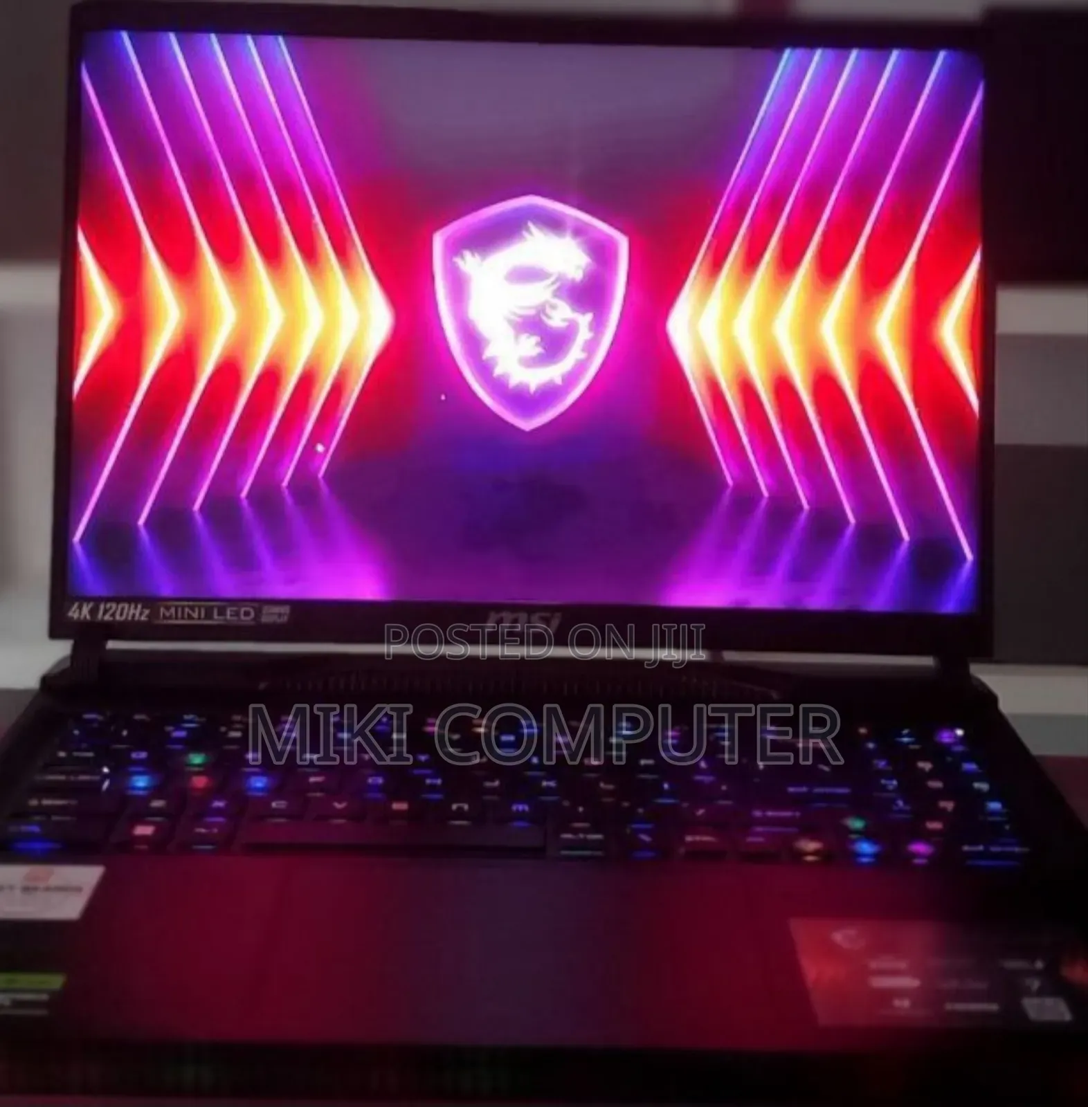 New Laptop MSI GF63 64GB Intel Core I9 SSD 2T