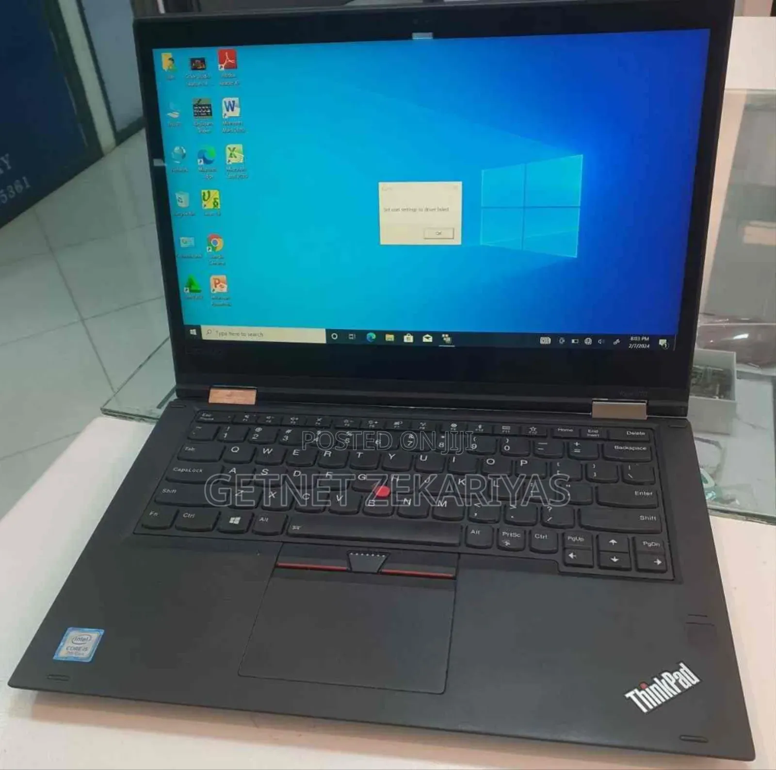 New Laptop Lenovo ThinkPad Yoga 370 16GB Intel Core I5 SSD 512GB