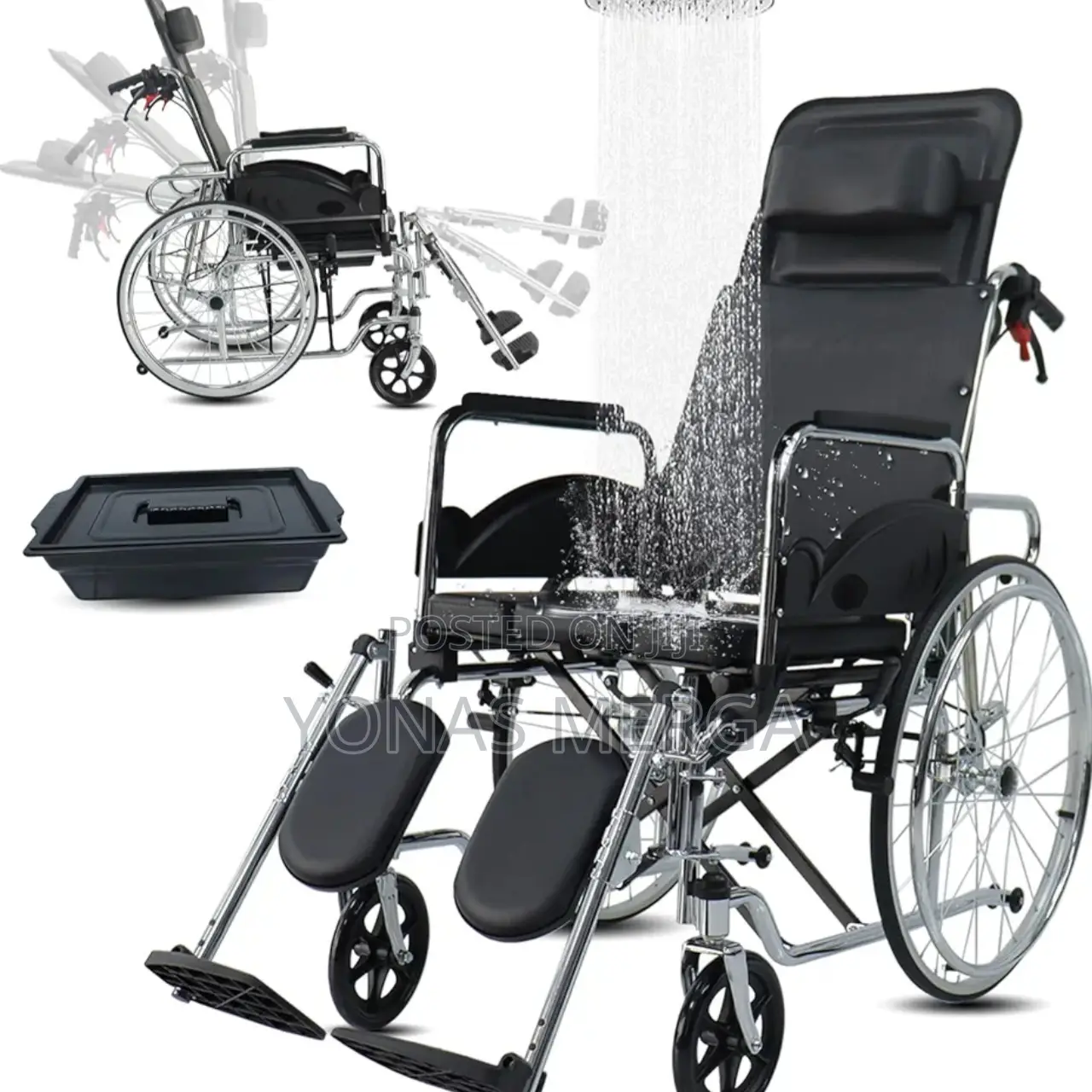Wheelchair- Foldable Type/Fast Cure/Wheelchair,Seat W:46cm