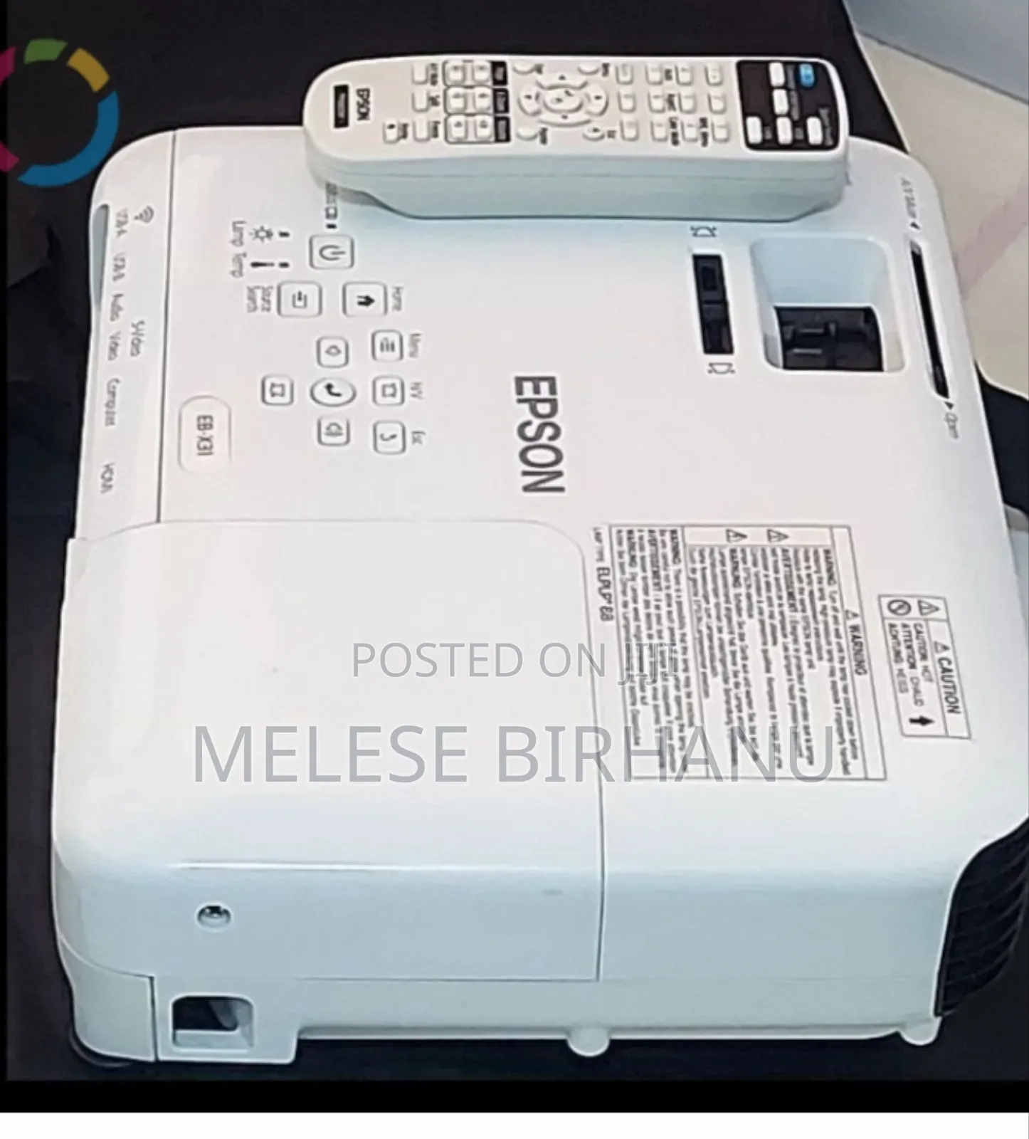 Slightly Used Epson Projector EB-X31 Projector