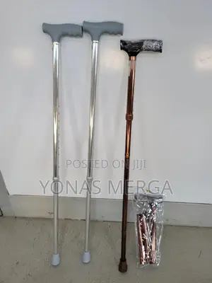 Photo - ከዘራ/Adjustable Walking Stick � Soft Derby Grip � Comfortable