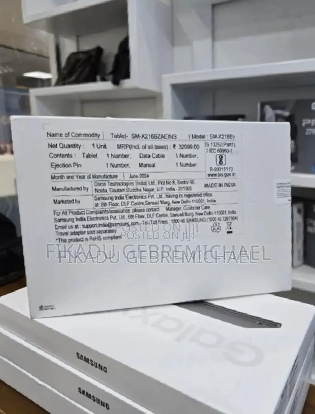 New Samsung Galaxy Tab A9 128 GB Gray