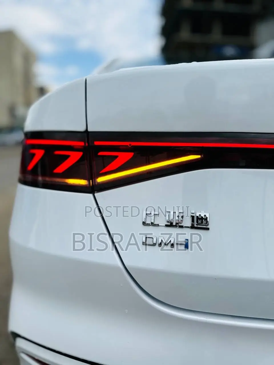 New BYD E1 2024 White