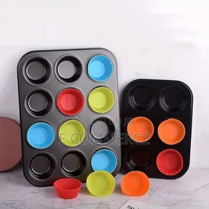12 Cup Non-stick Muffin Tray