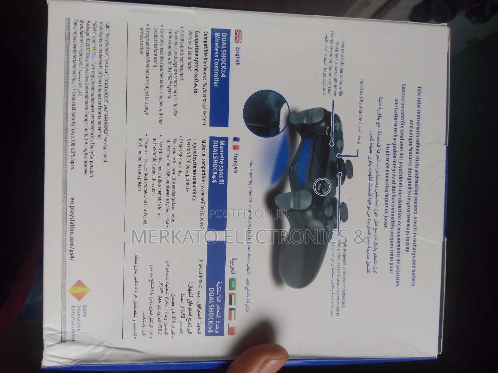 Playstation Controller | Ps4 Joystick | Dualhock Wireless |