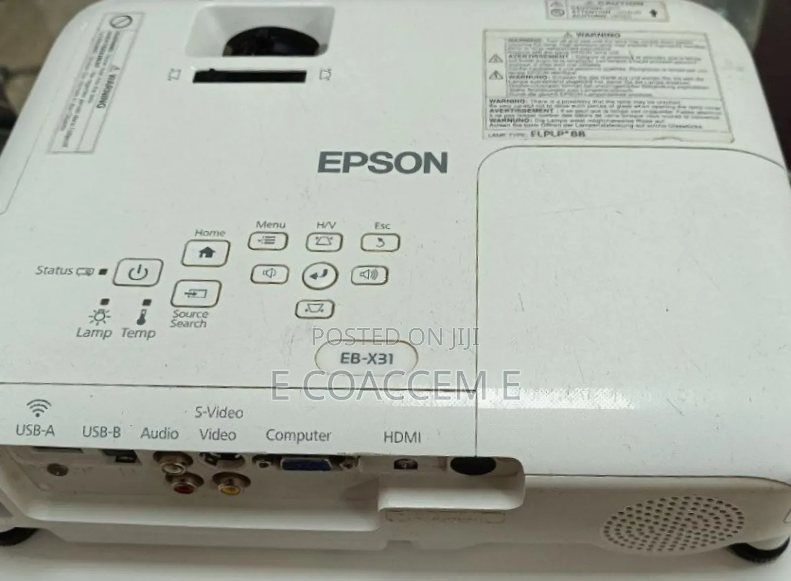Used Epson EB- X31 Projector