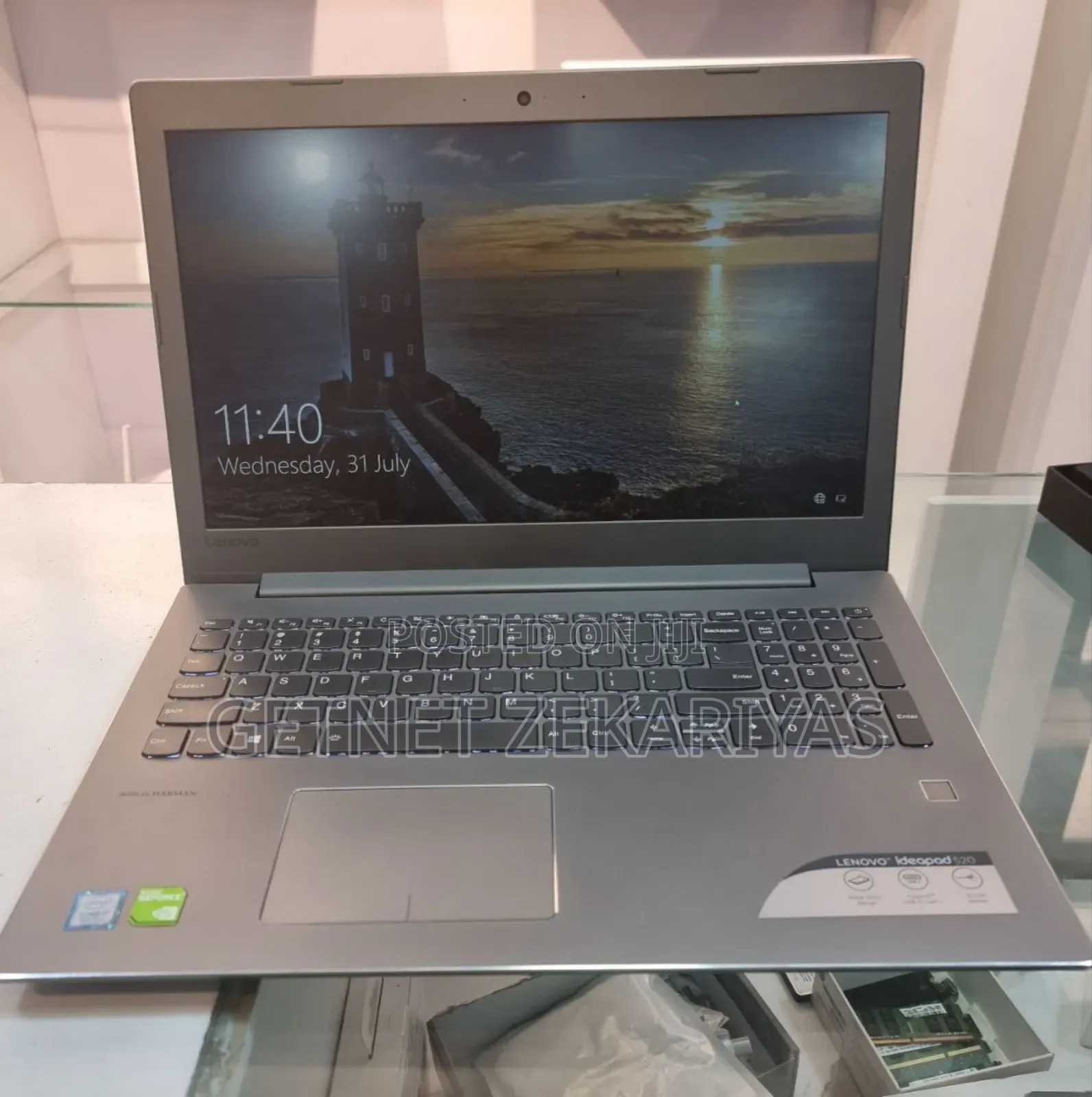 New Laptop Lenovo IdeaPad 520 20GB Intel Core I7 SSD 512GB