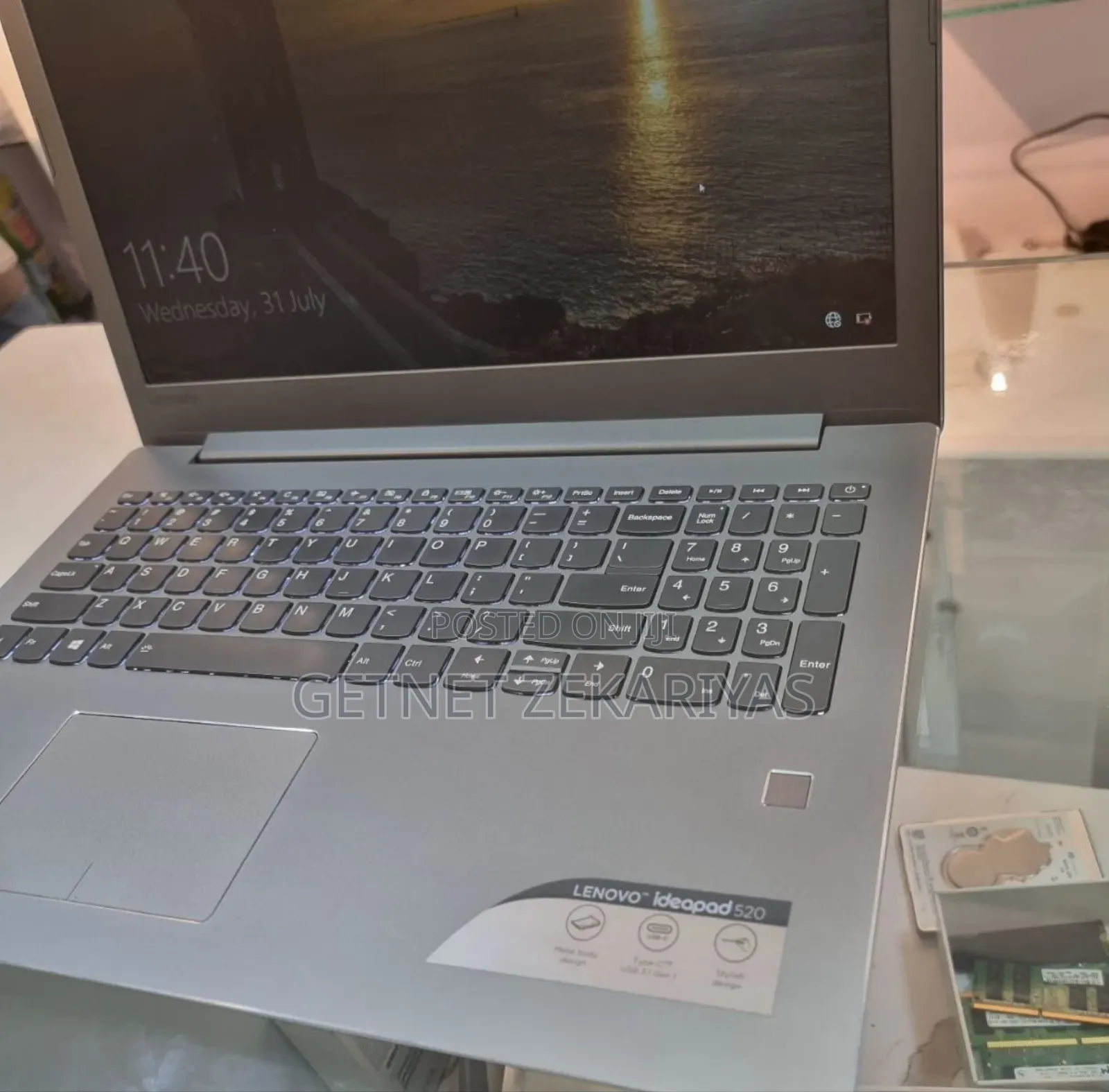 New Laptop Lenovo IdeaPad 520 20GB Intel Core I7 SSD 512GB