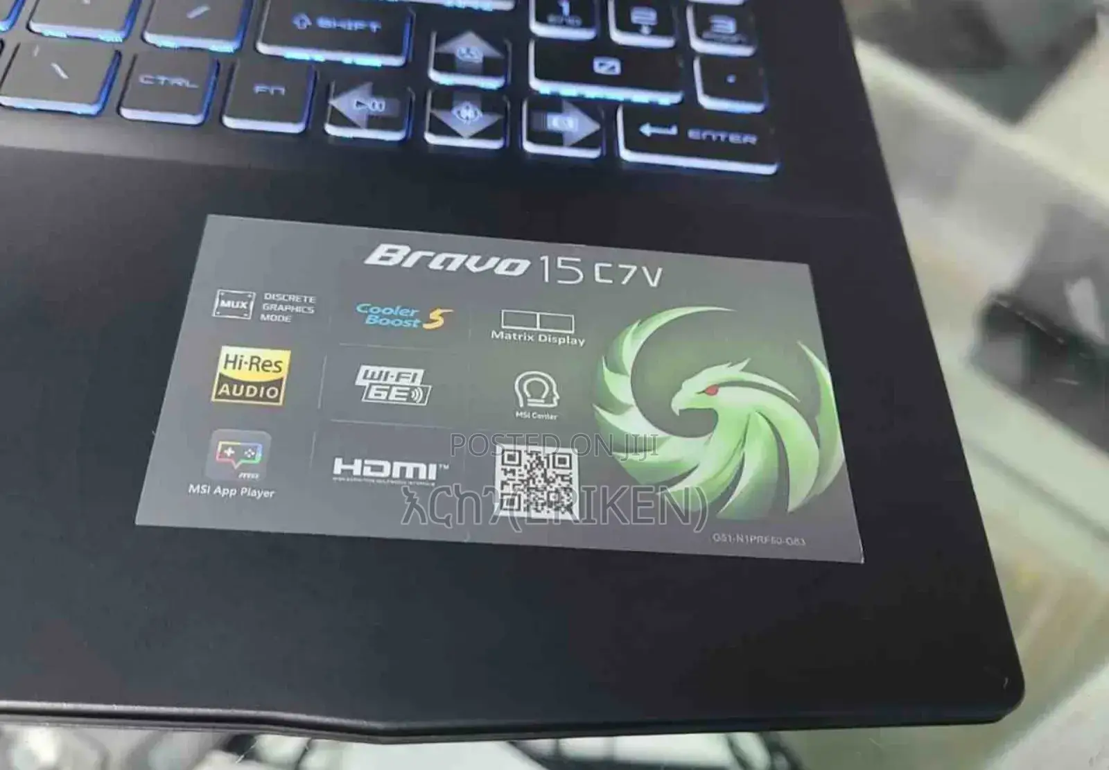 New Laptop MSI 16GB AMD Ryzen 5 SSD 512GB