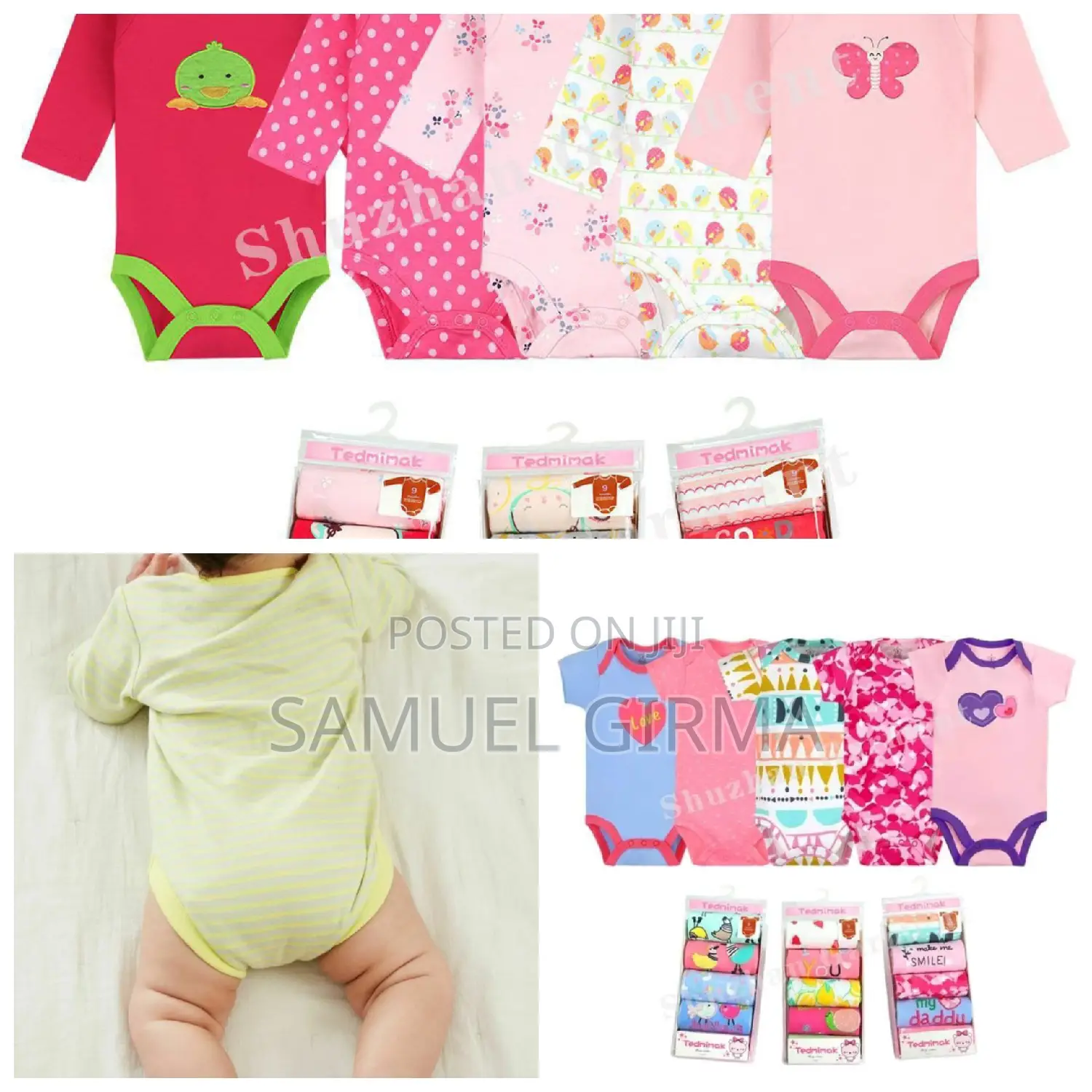 Tedmimak 5 in 1 የዳይፐር ቲሸርት