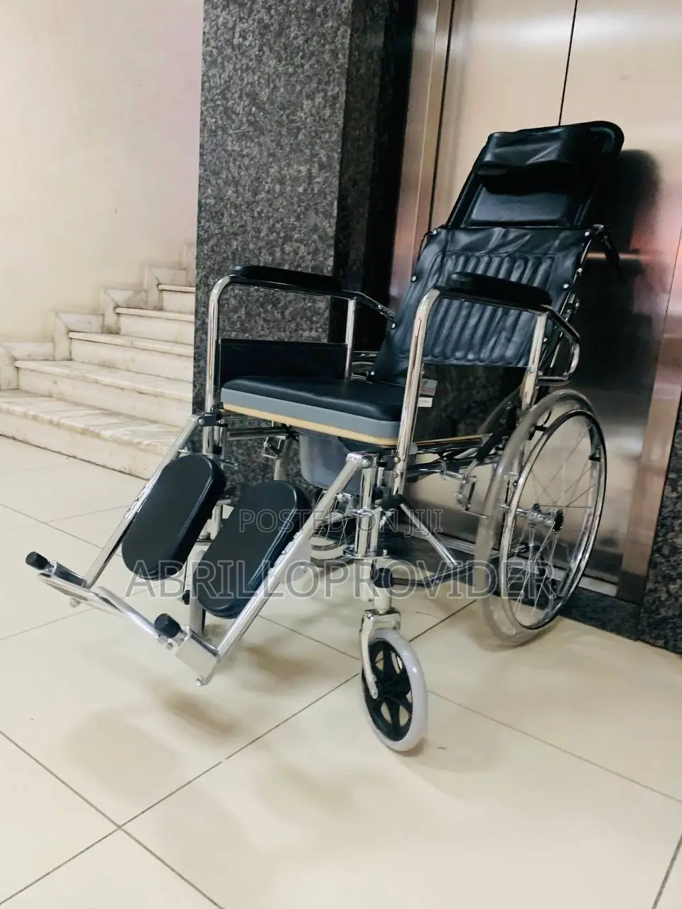 Transit Recliner Wheelchair High Back Full Reclining