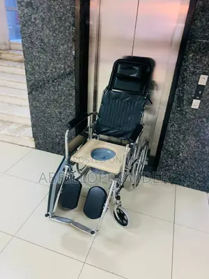 Wheelchair Commode Transport Chair for Elderly Wheel Chair