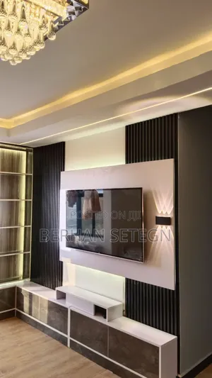 Photo - Modern Furniture Tv Stands በካሬ የሚሰሩ ቲቪ ስታንዶች