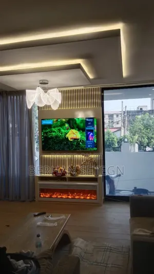 Modern Furniture Tv Stands በካሬ የሚሰሩ ቲቪ ስታንዶች