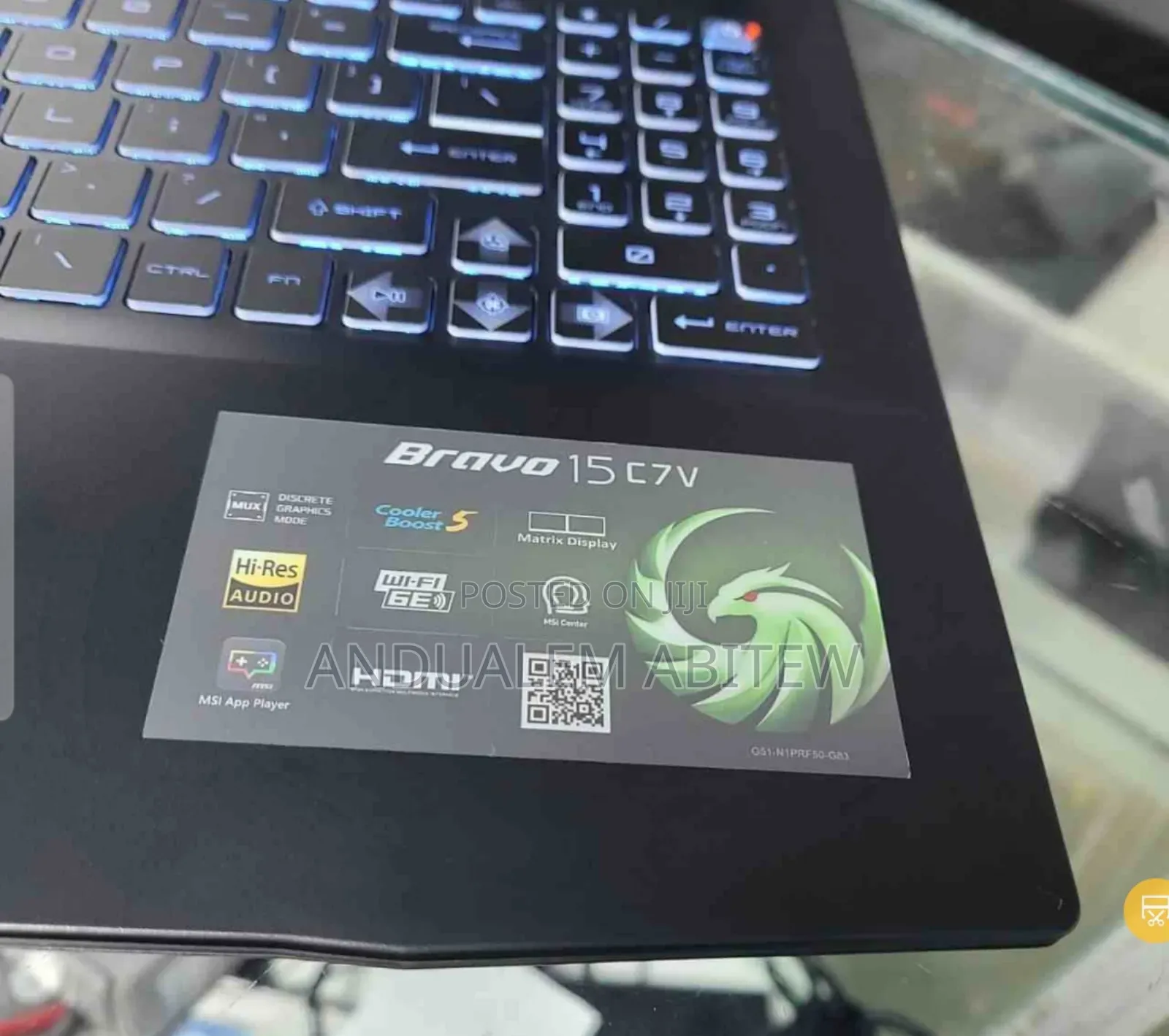 New Laptop MSI MSI Sword 15 16GB AMD Ryzen 5 SSD 512GB