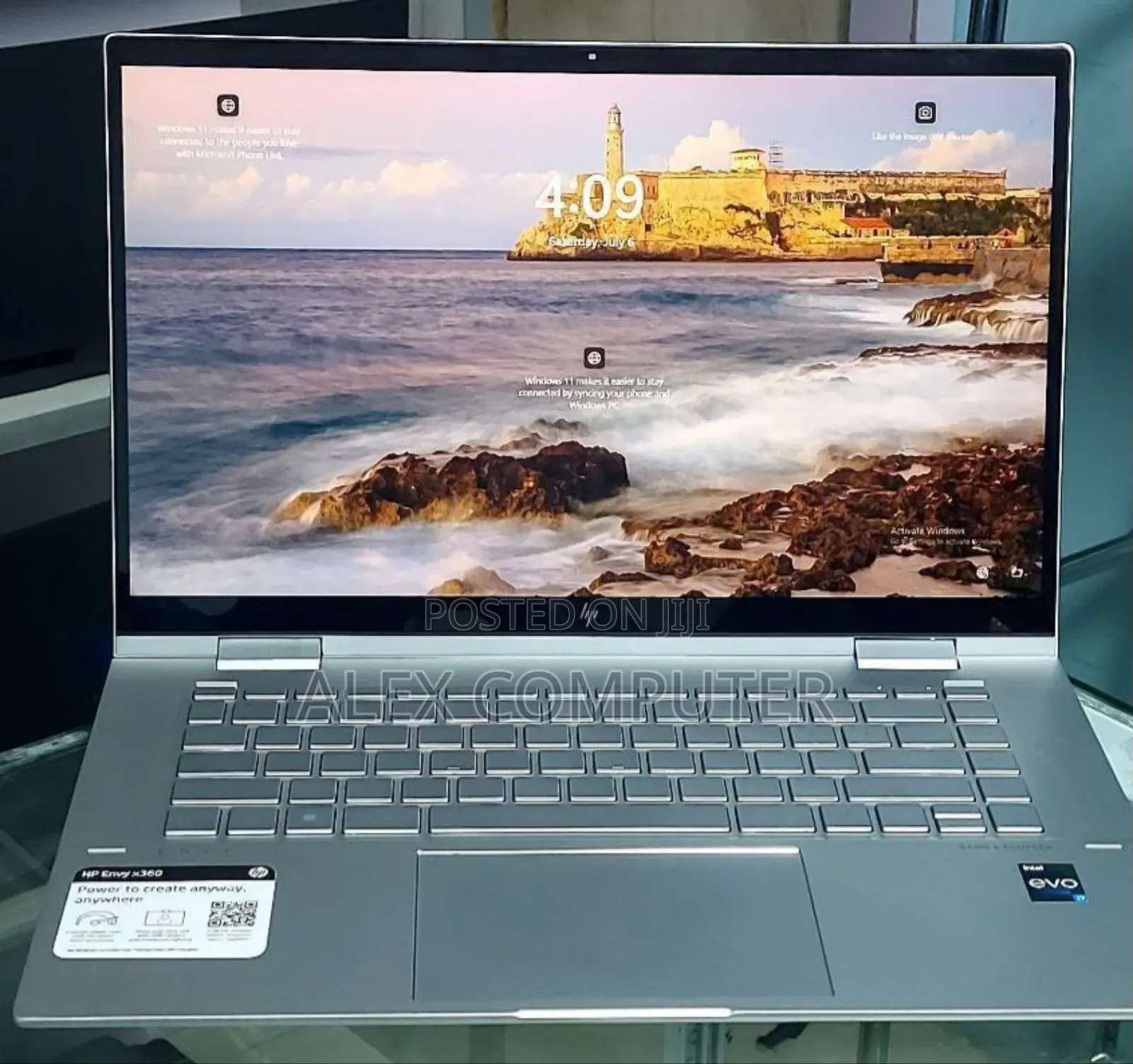 New Laptop HP Envy X360 16GB Intel Core I7 SSD 512GB