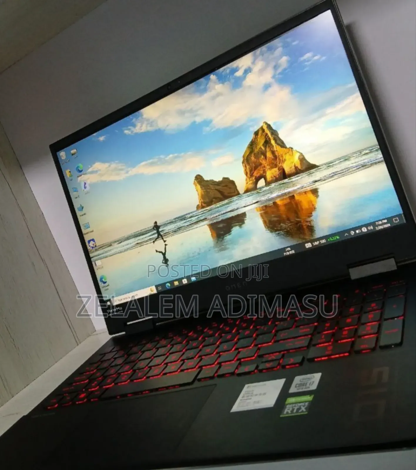 New Laptop HP Omen 15 16GB Intel Core I7 SSD 1T