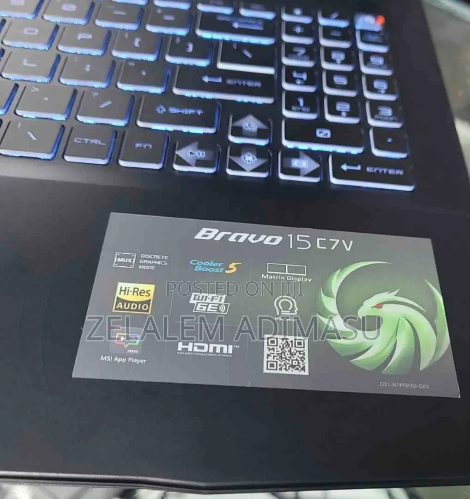 New Laptop MSI GP75 Leopard 16GB AMD Ryzen 5 SSD 512GB