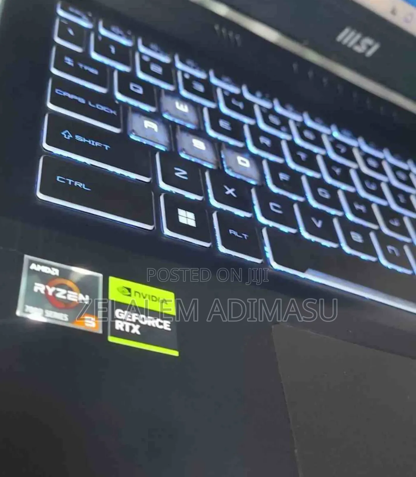 New Laptop MSI GP75 Leopard 16GB AMD Ryzen 5 SSD 512GB