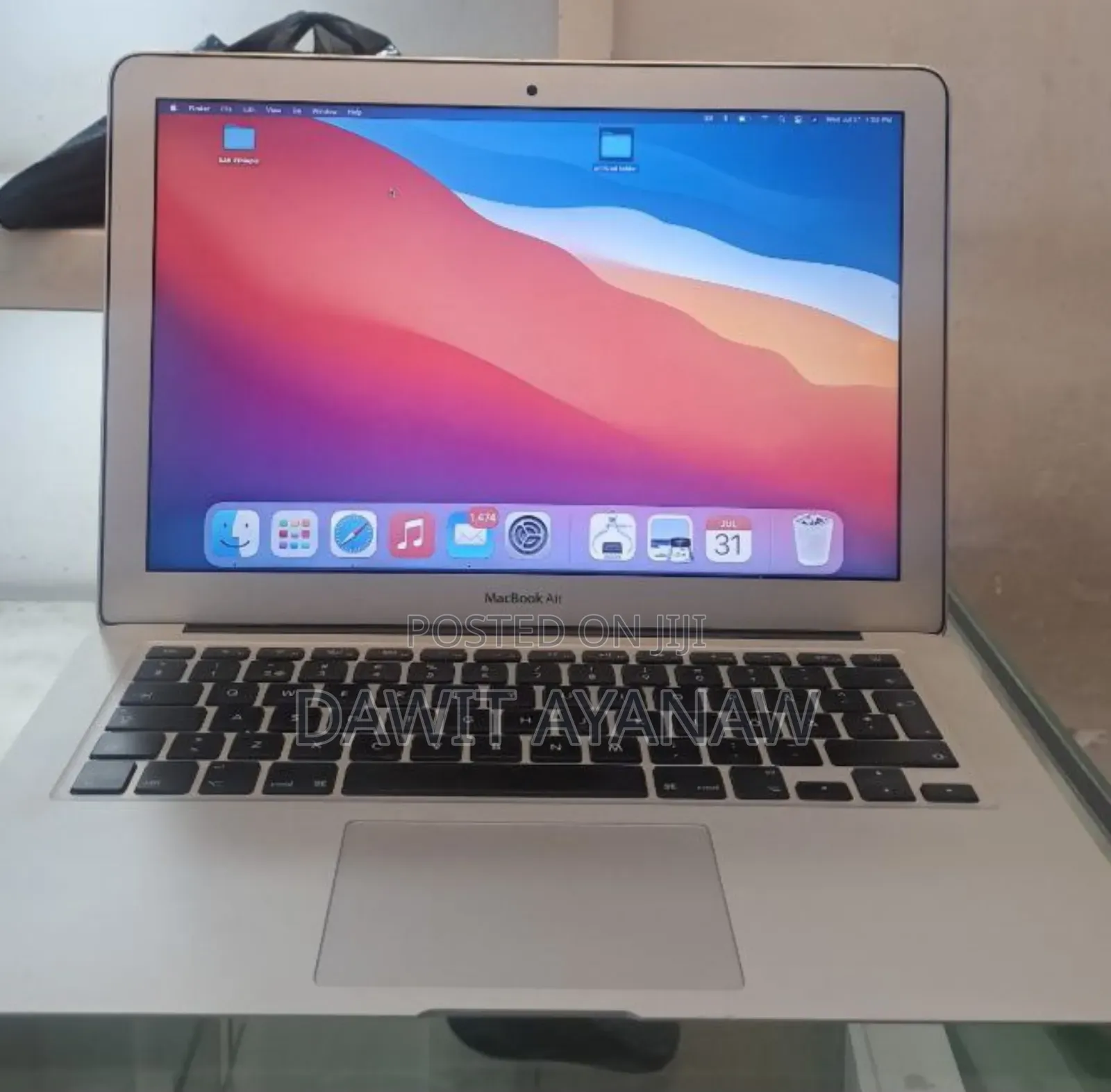 New Laptop Apple MacBook Air 2014 8GB Intel Core I7 SSD 128GB