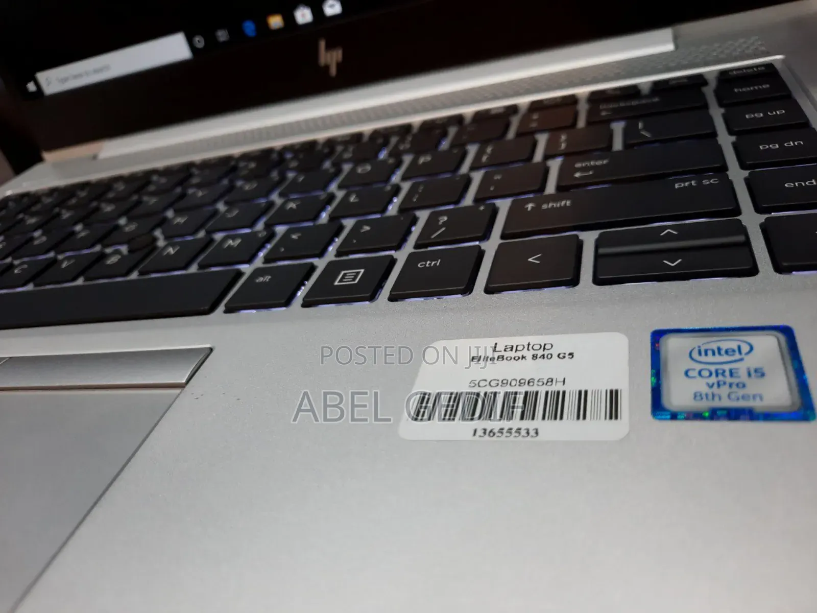 New Laptop HP EliteBook 840 16GB Intel Core I5 SSD 512GB
