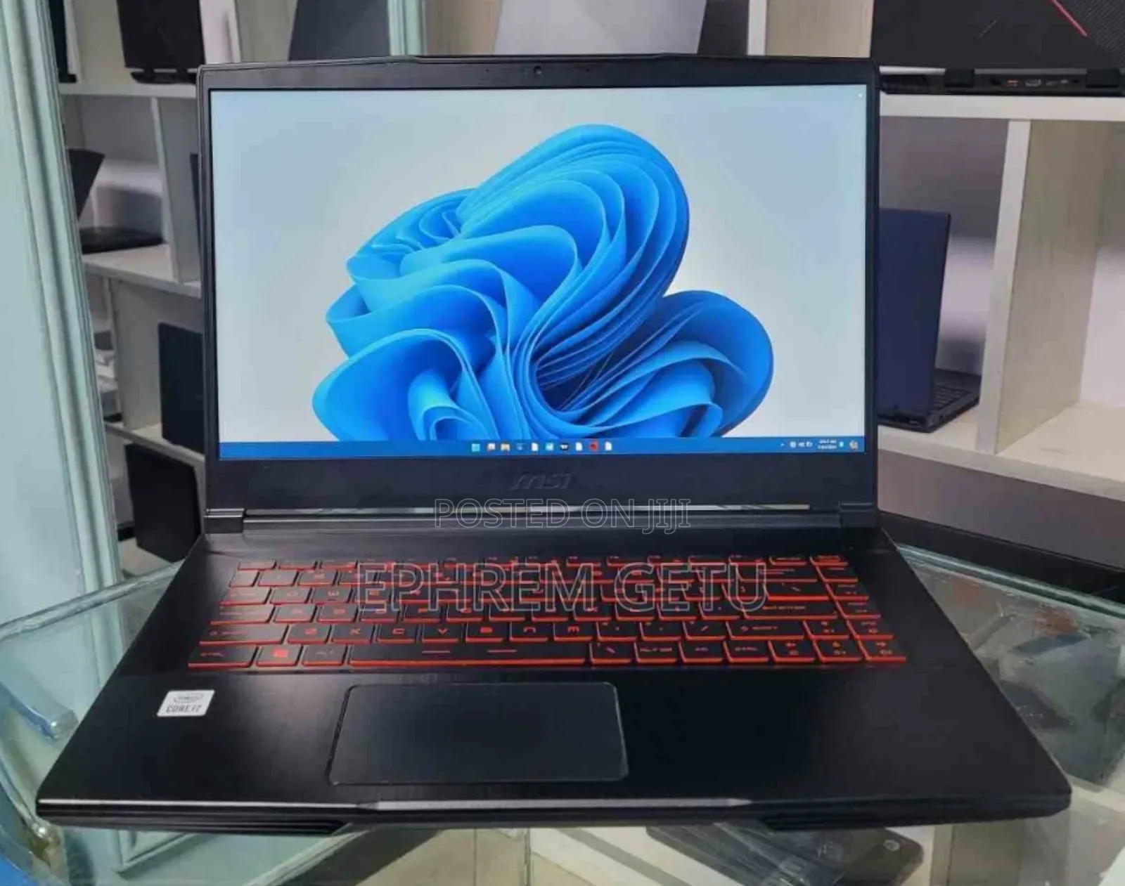 New Laptop MSI GF63 16GB Intel Core I7 SSD 512GB