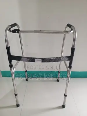 Photo - Folding Walker for Seniors - Adult Walker W/Wheel - Portable