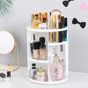 360° Rotating Makeup Organizer