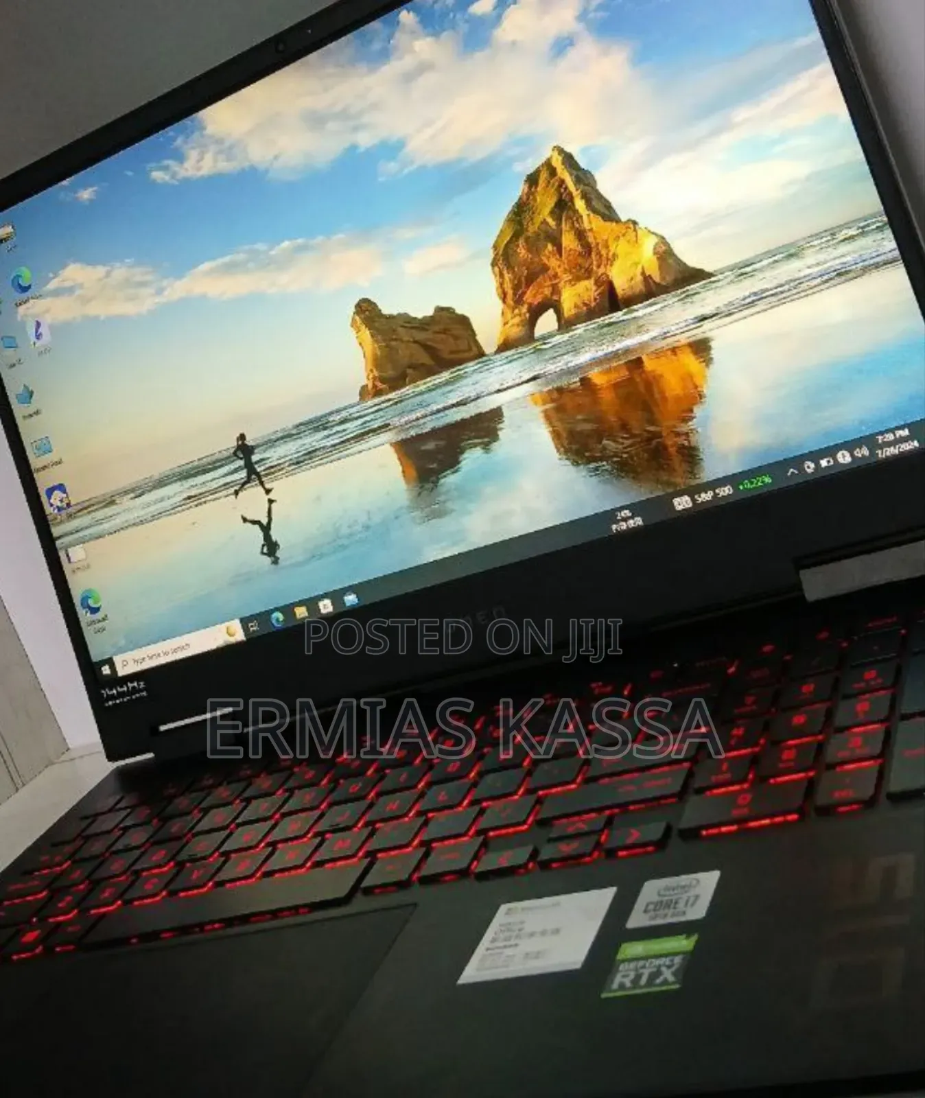 New Laptop HP Omen 15 16GB Intel Core I7 SSD 1T