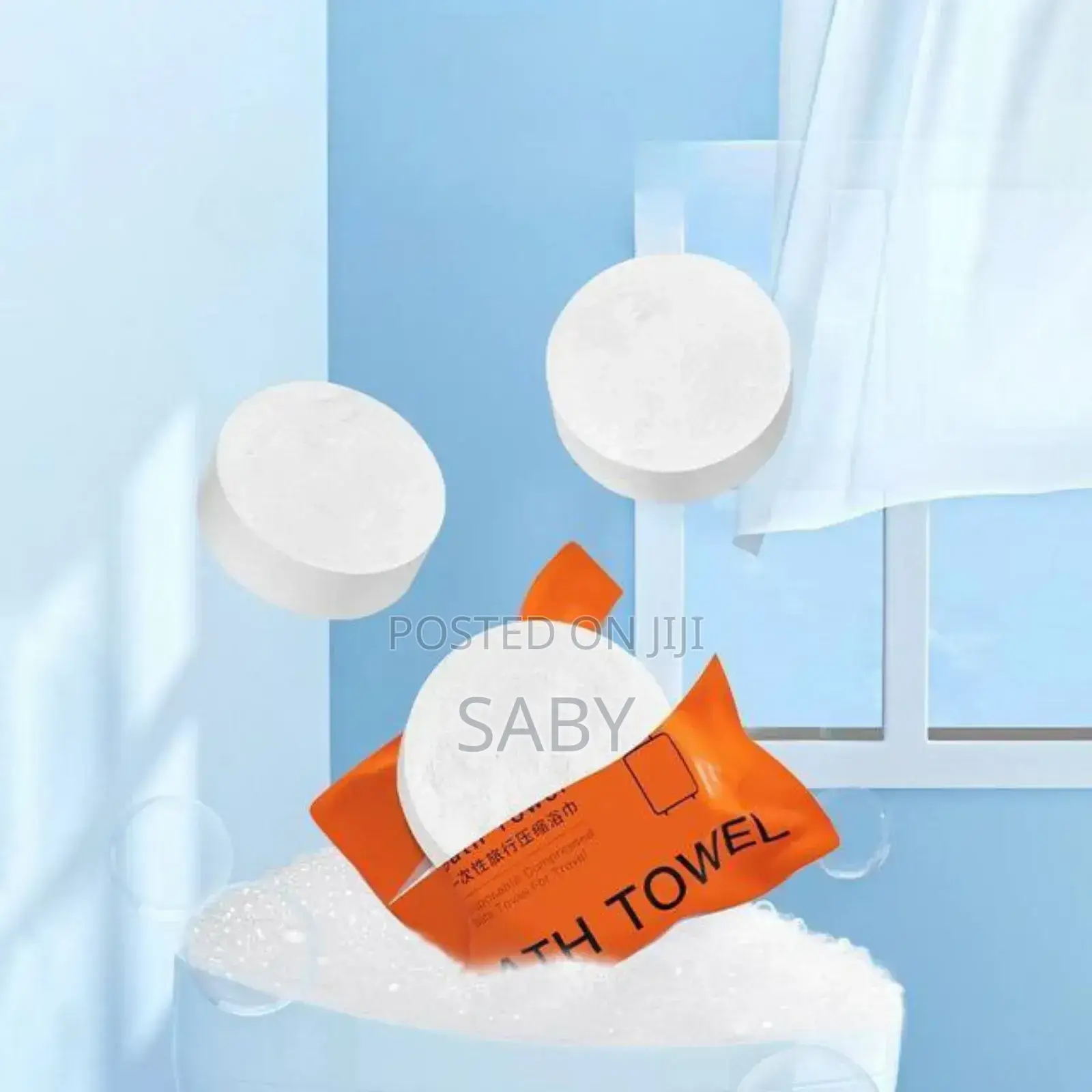 Compressed Bath Towel