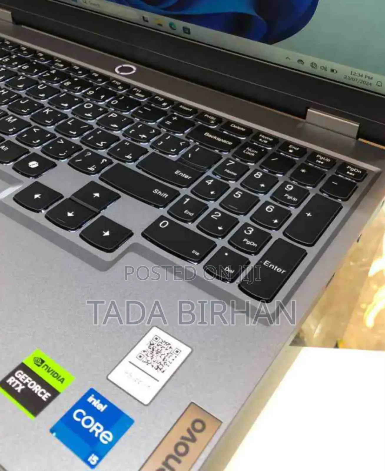 New Laptop Lenovo LOQ 15IRH8 16GB Intel Core I5 SSD 512GB