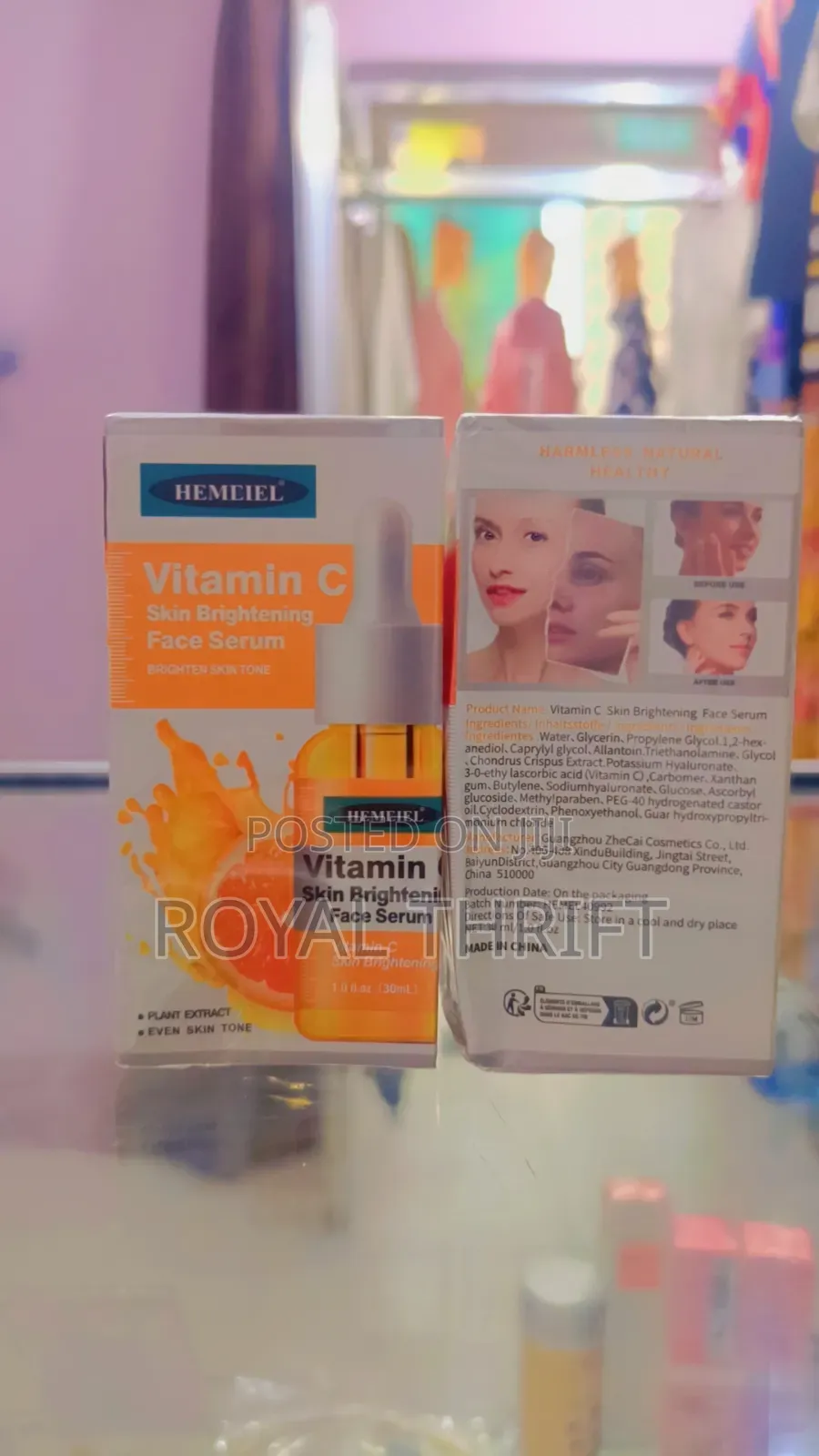 Vitamin C Brightening Face Serum