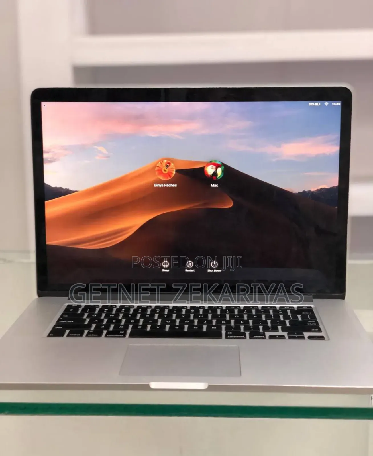 New Laptop Apple MacBook Pro 2015 16GB Intel Core I7 SSD 512GB
