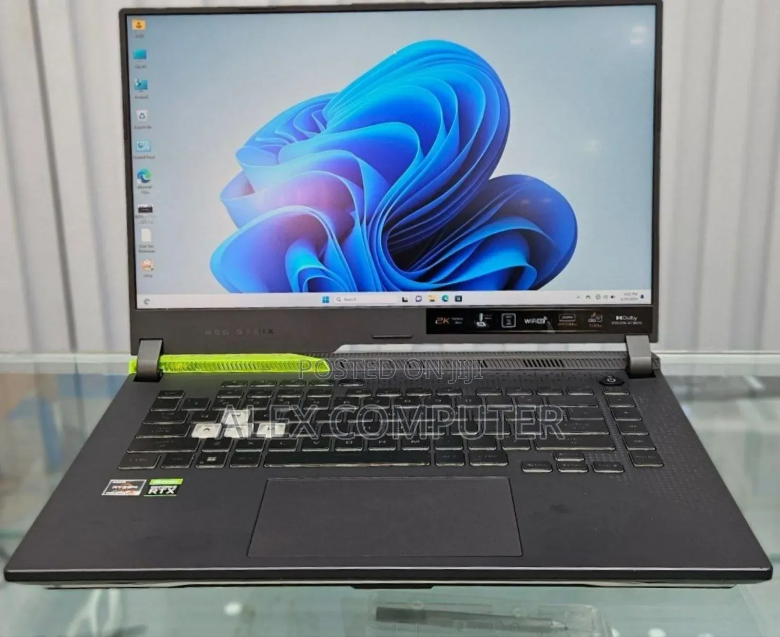 New Laptop Asus ROG Strix G15 16GB AMD Ryzen 9 SSD 512GB