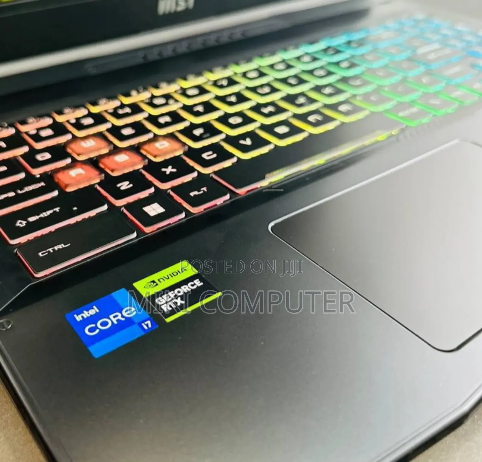 New Laptop MSI GF63 16GB Intel Core I7 SSD 512GB