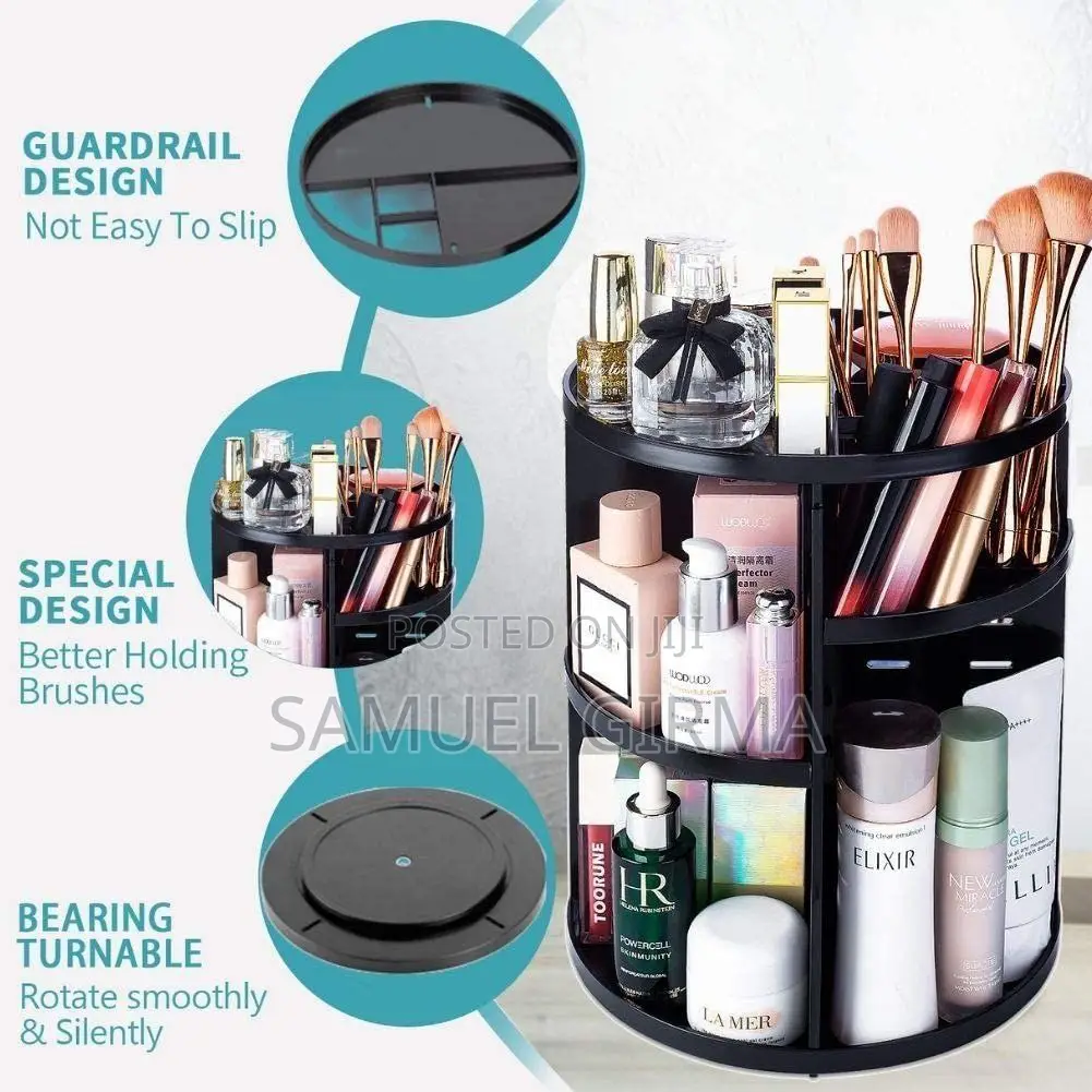 360° Rotating Makeup Organizer High-quality