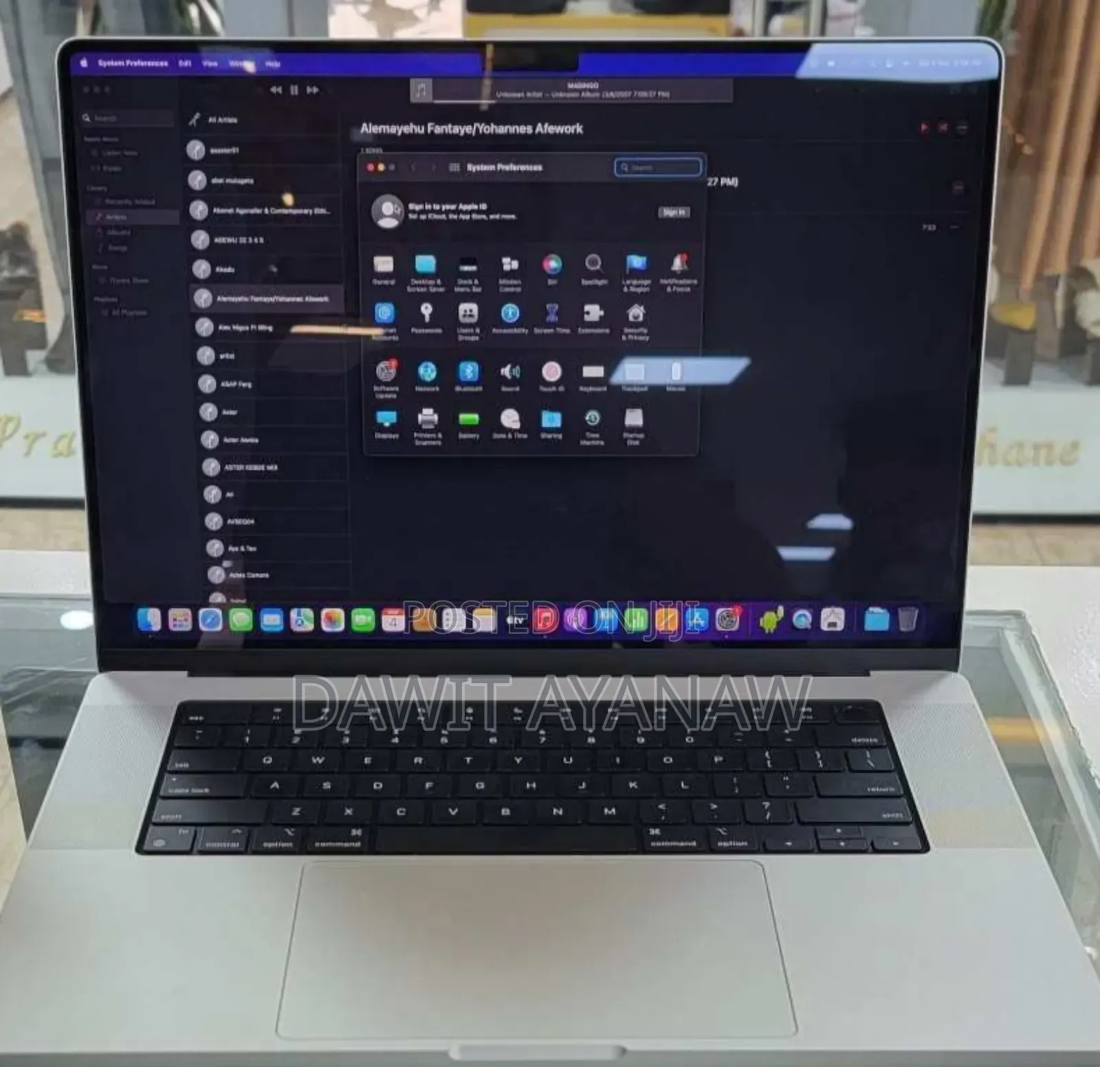 New Laptop Apple MacBook Pro 2021 M1 16GB Apple M1 SSD 512GB