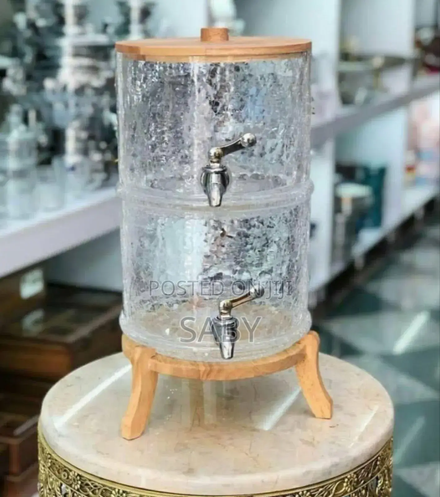 .10 Litter High Quality Glass Beverage Dispenser