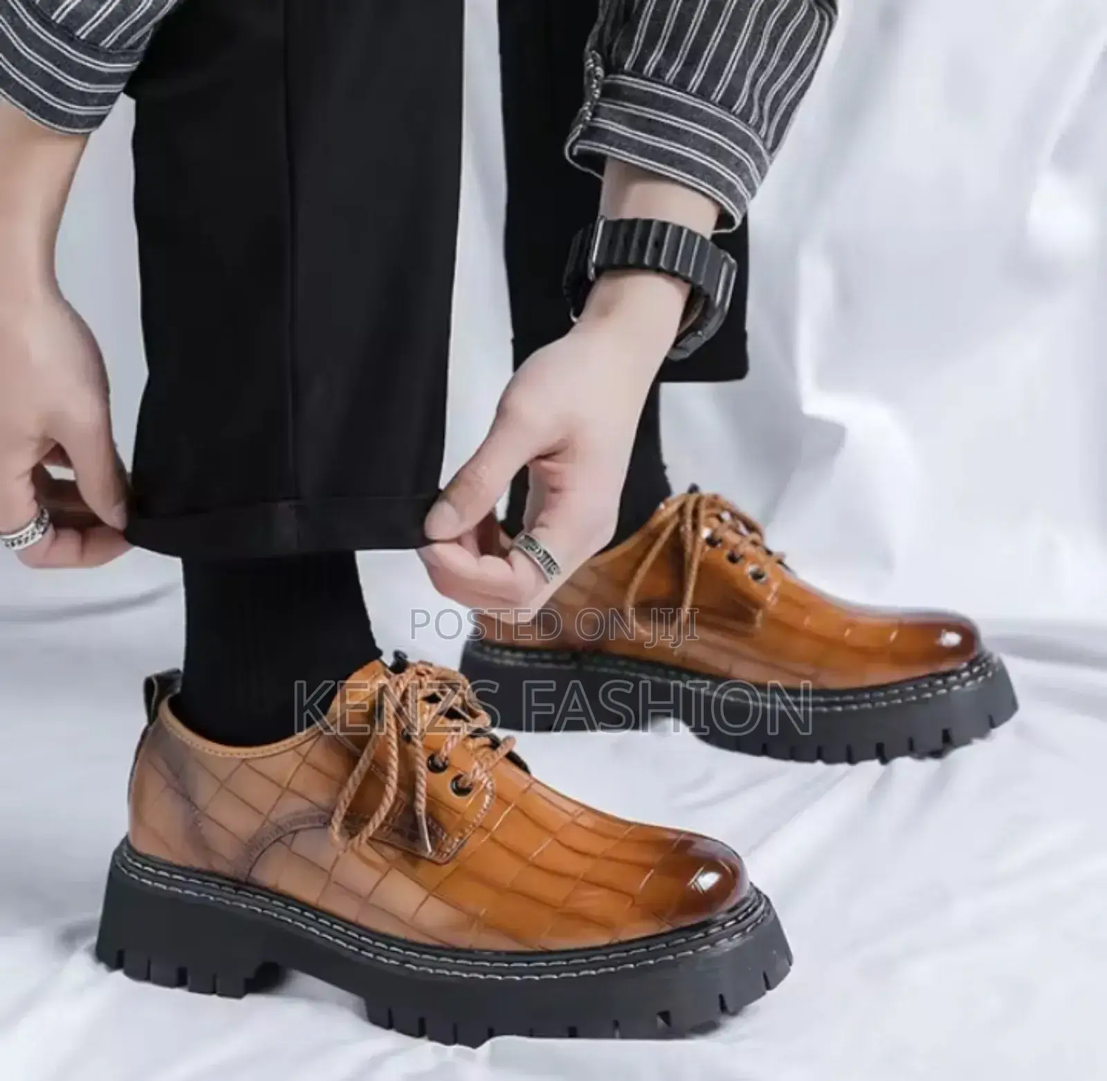 Stylish Leather Oxford Shoes