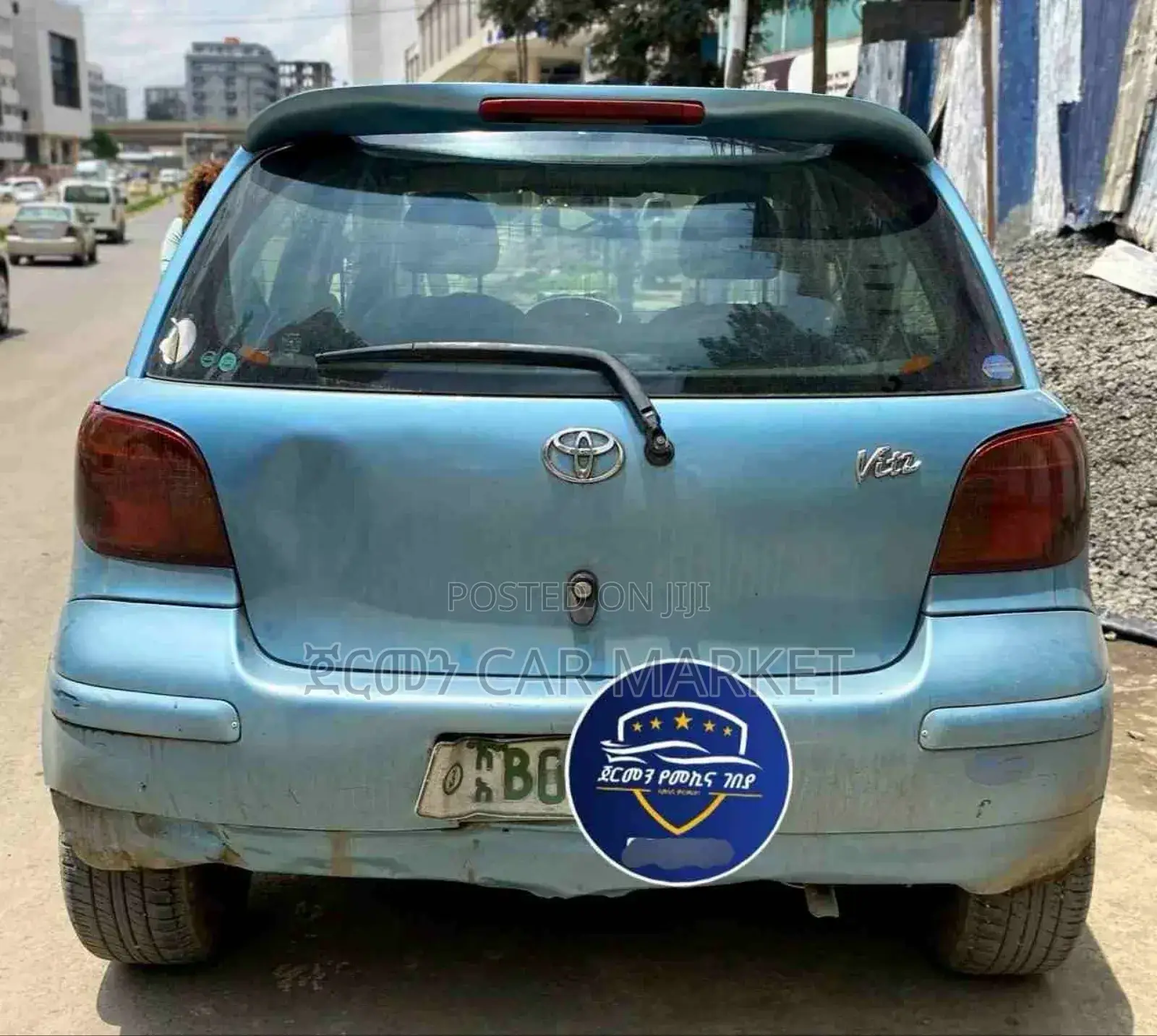 Toyota Vitz 2002 Blue