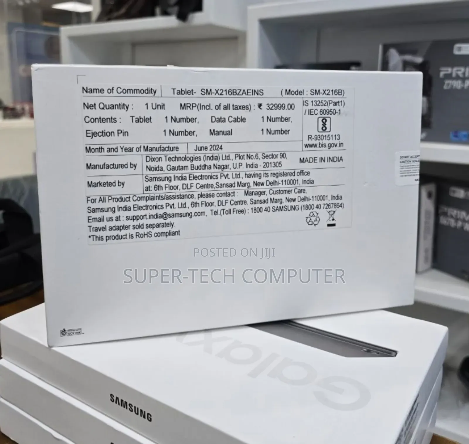 New Samsung Galaxy Tab A9+ 128 GB Gray