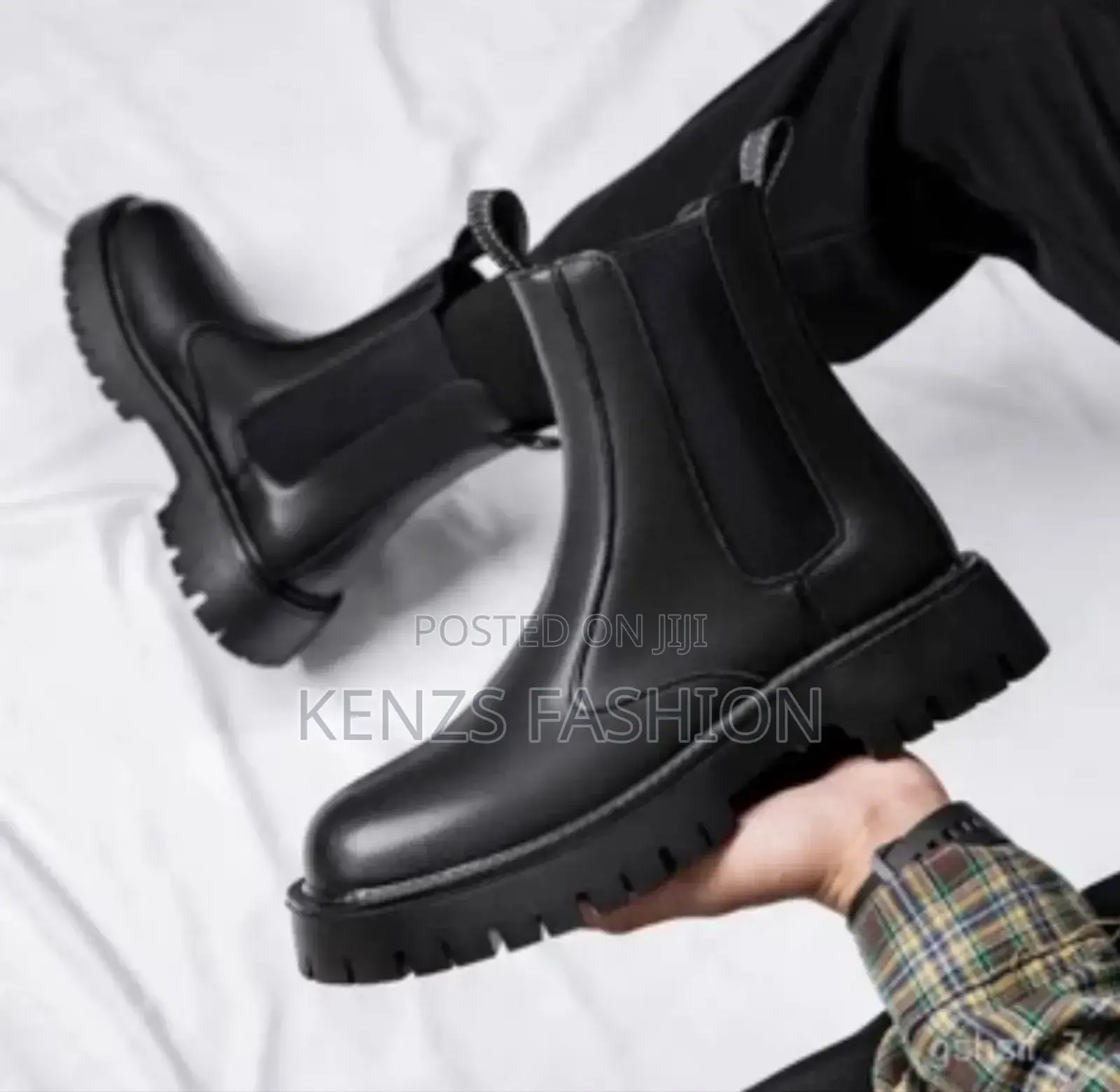 Men's New Leather Fashion Boots
