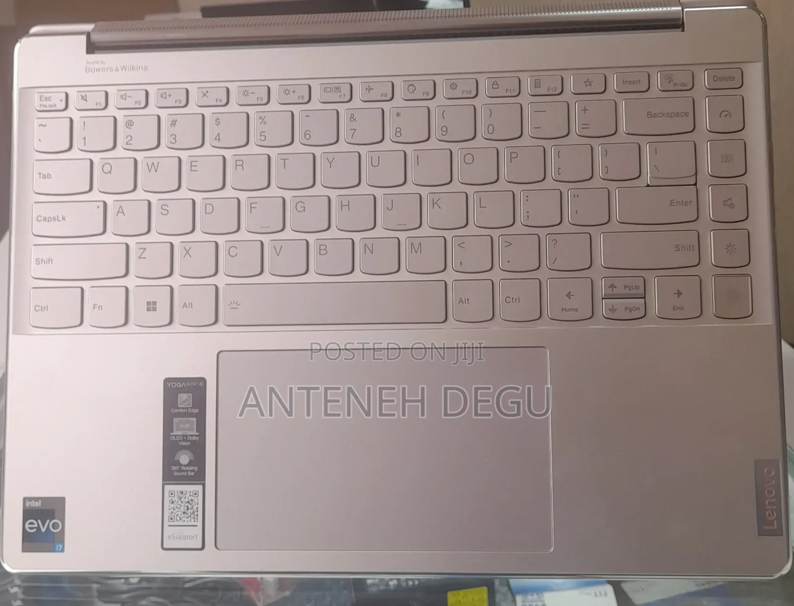 New Laptop Lenovo Yoga 9i 16GB Intel Core I7 SSD 512GB