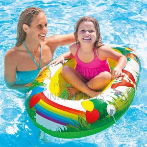 2-in-1 Inflatable Boat and Pool: 119 X 79 Cm