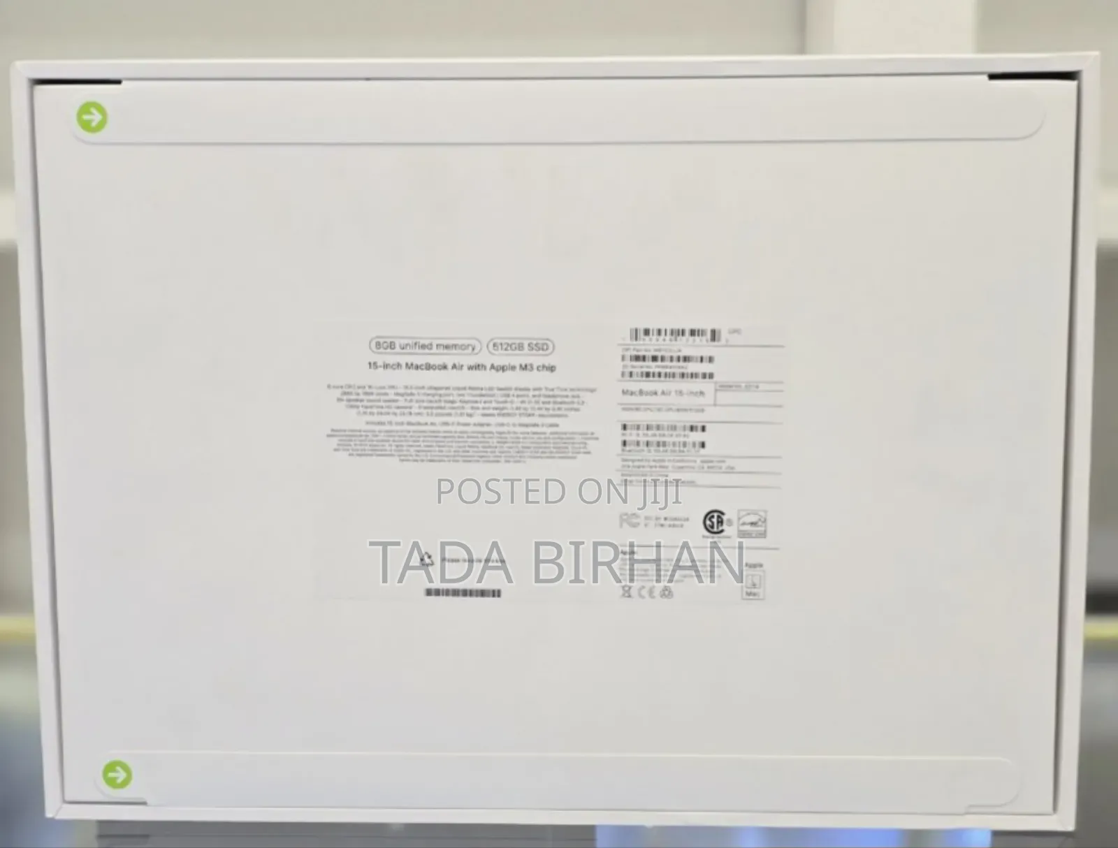 New Laptop Apple MacBook Air 2020 M1 1GB Apple M3 Pro SSD 1T