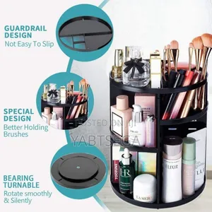 360° Rotating Makeup Organizer