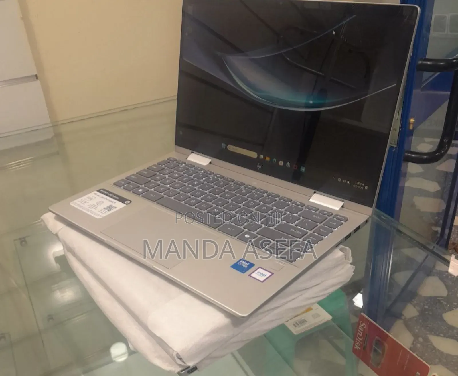 New Laptop HP Envy X360 16GB SSD 512GB